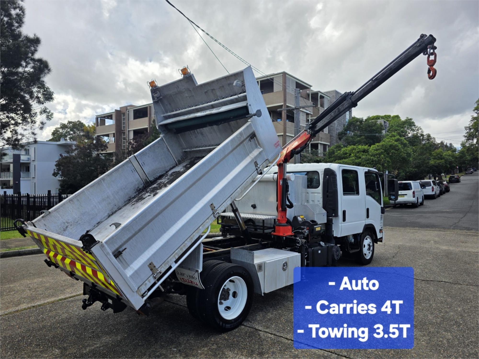 2015 ISUZU NQR Dual Cab Tipper 450 CREW NH