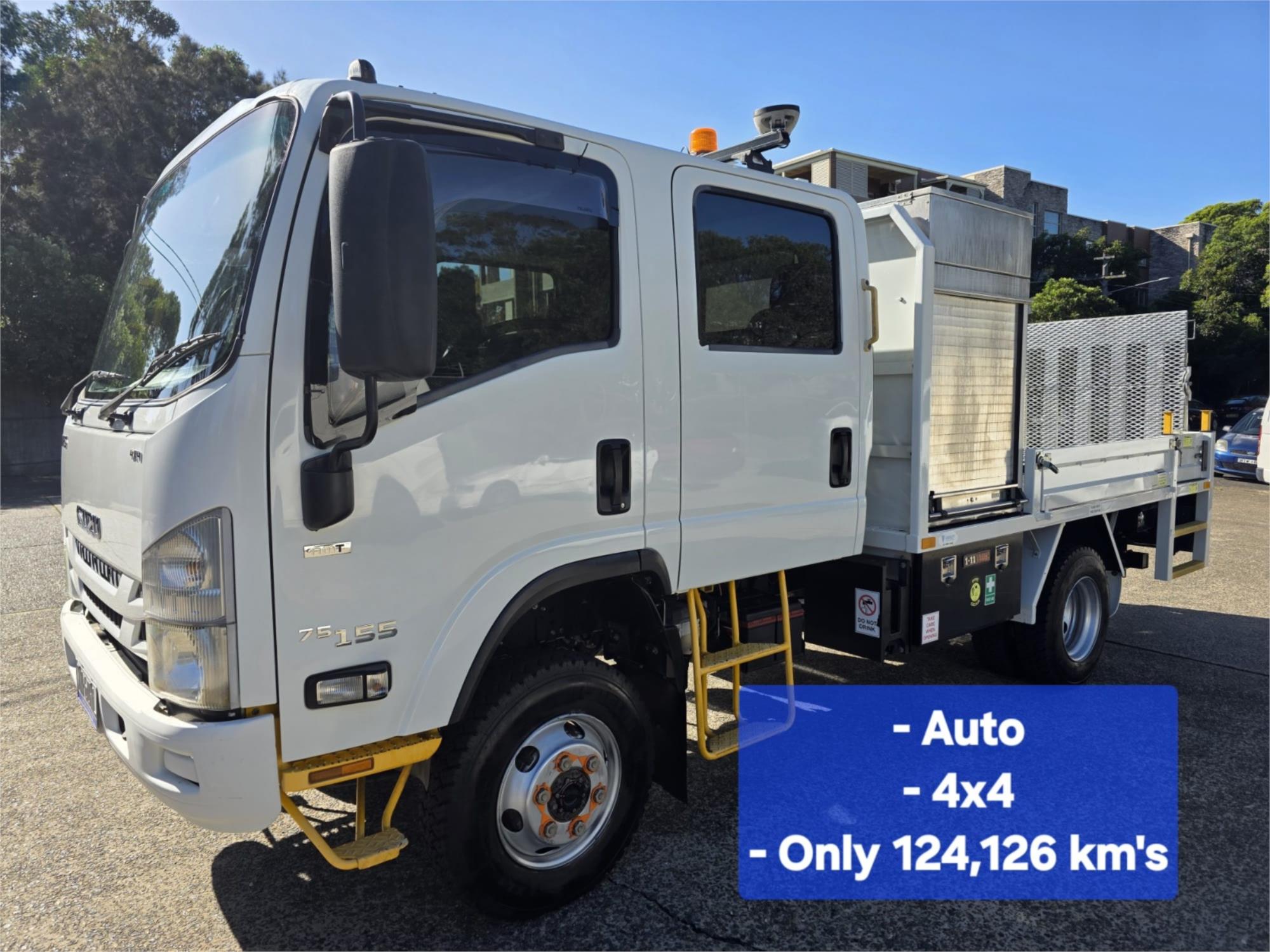 2018 ISUZU NPS CREW C/CHAS 75/45-155 (4x4) N MY18