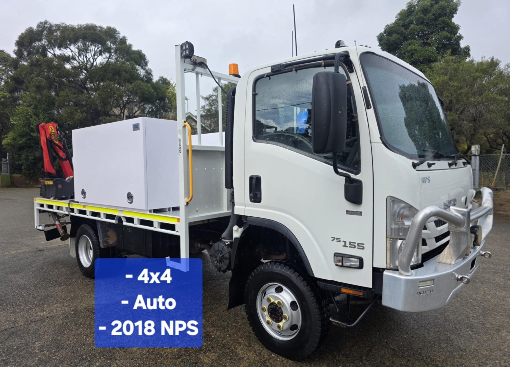 2018 ISUZU NPS C/CHAS 75/45-155 (4x4) N MY18