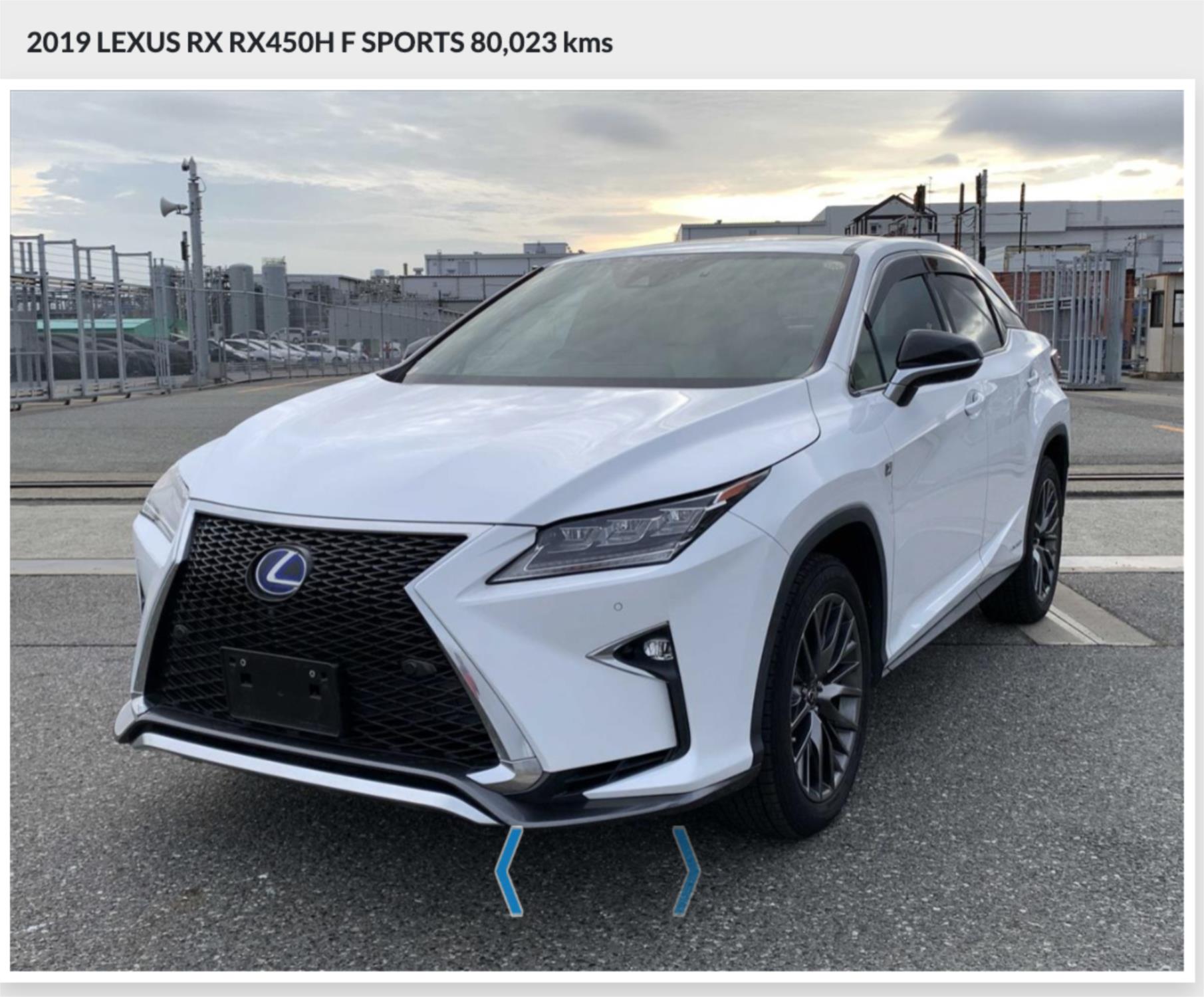 2019 LEXUS RX450h F SPORT HYBRID