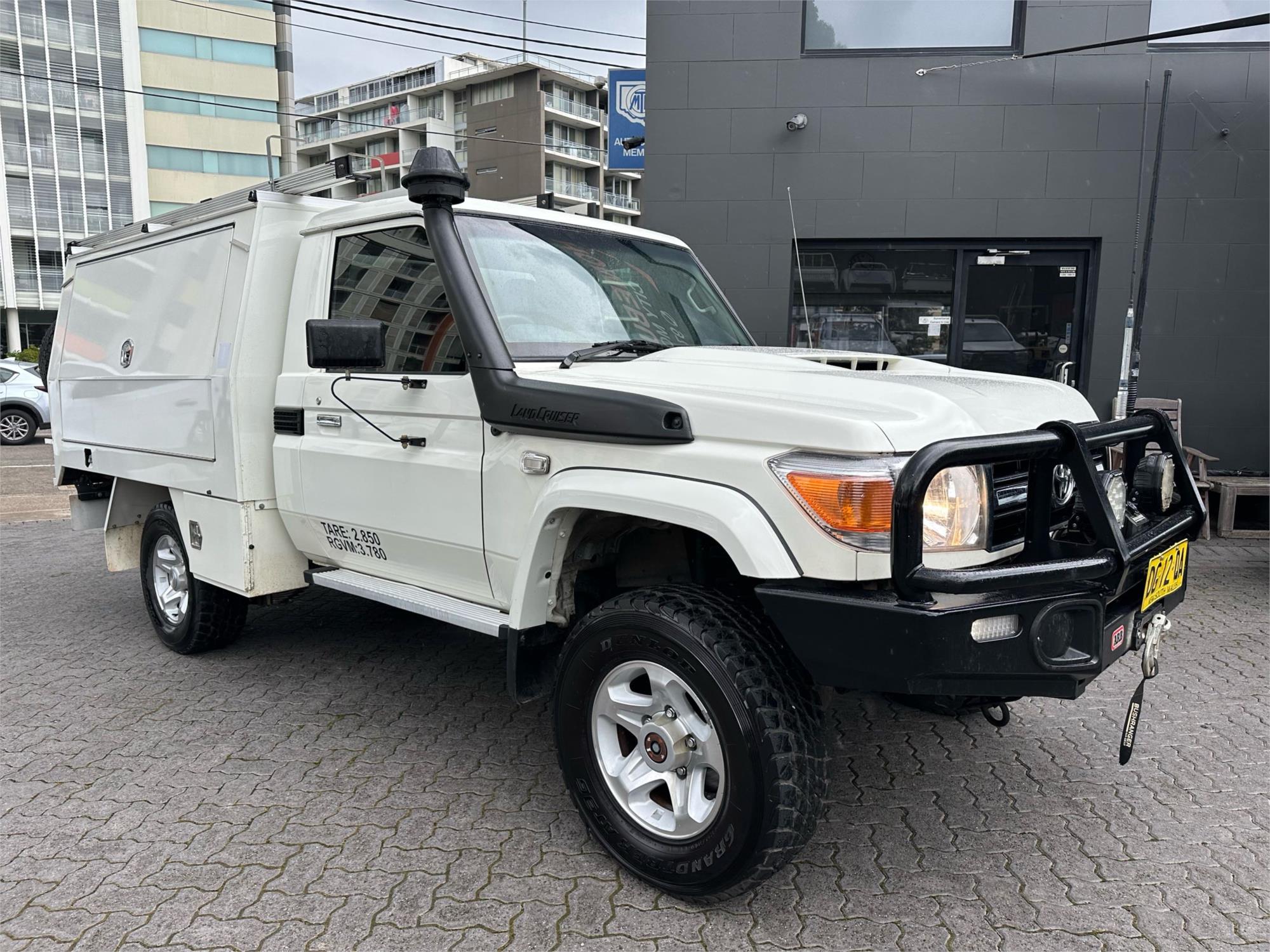 2022 Toyota Landcruiser 70 Series C/chas Gxl Vdj79r