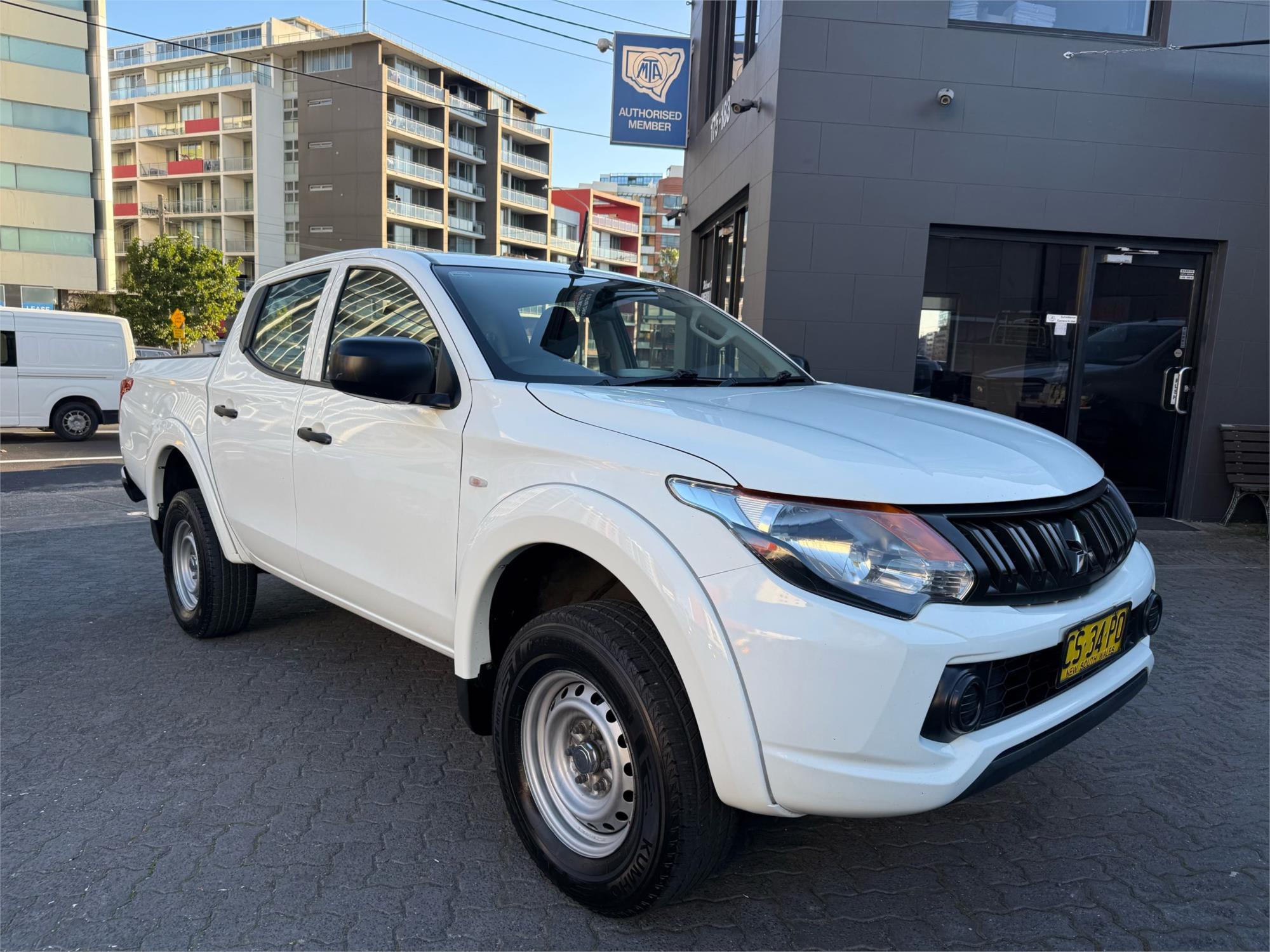 2018 Mitsubishi Triton Dual Cab Utility Glx Mq My18