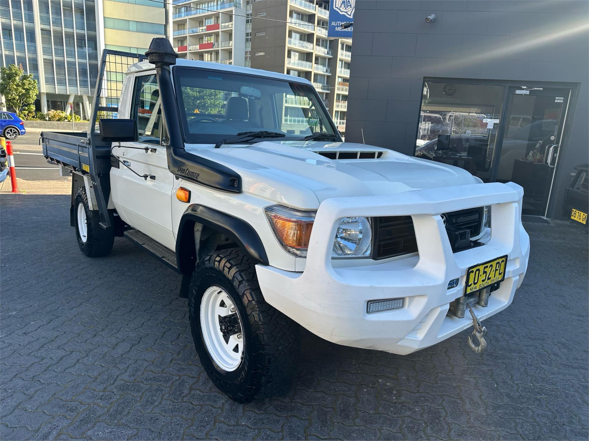 2017 Toyota Landcruiser C/chas Workmate (4x4) Lc70 Vdj79r My17