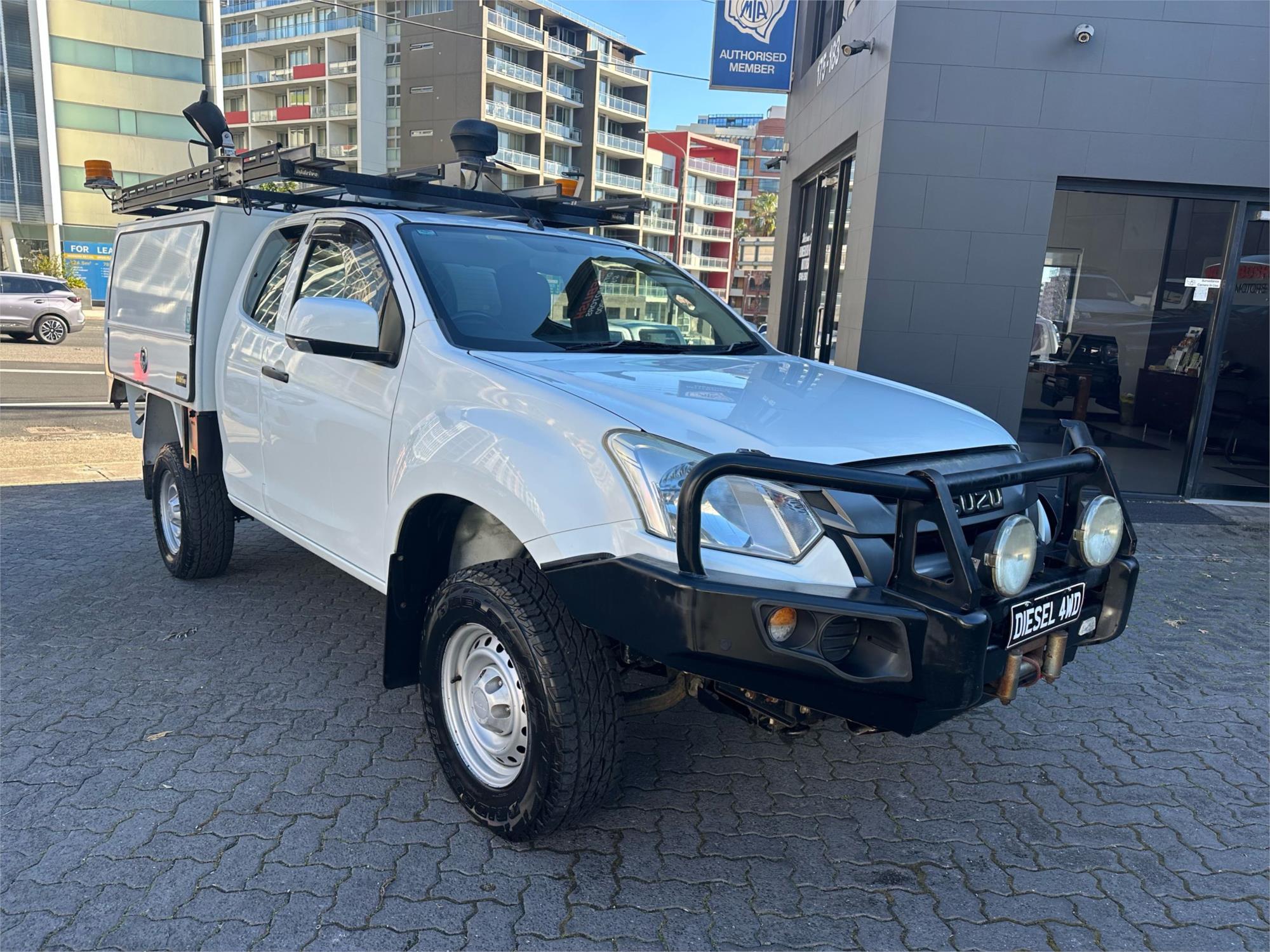 2017 Isuzu D-max Space C/chas Sx (4x4) Tf My17