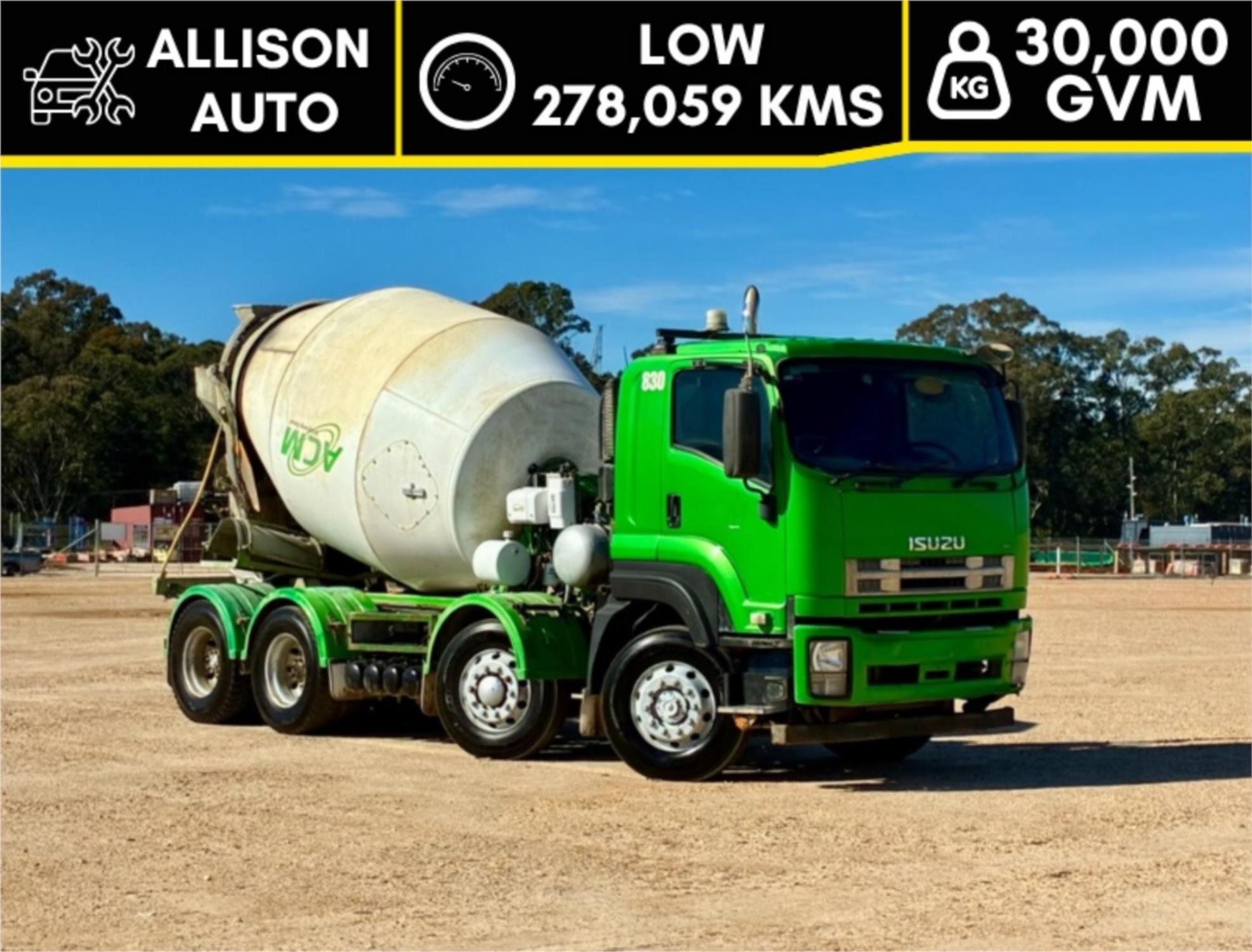 2017 Isuzu F Series Mixer FYJ 2000