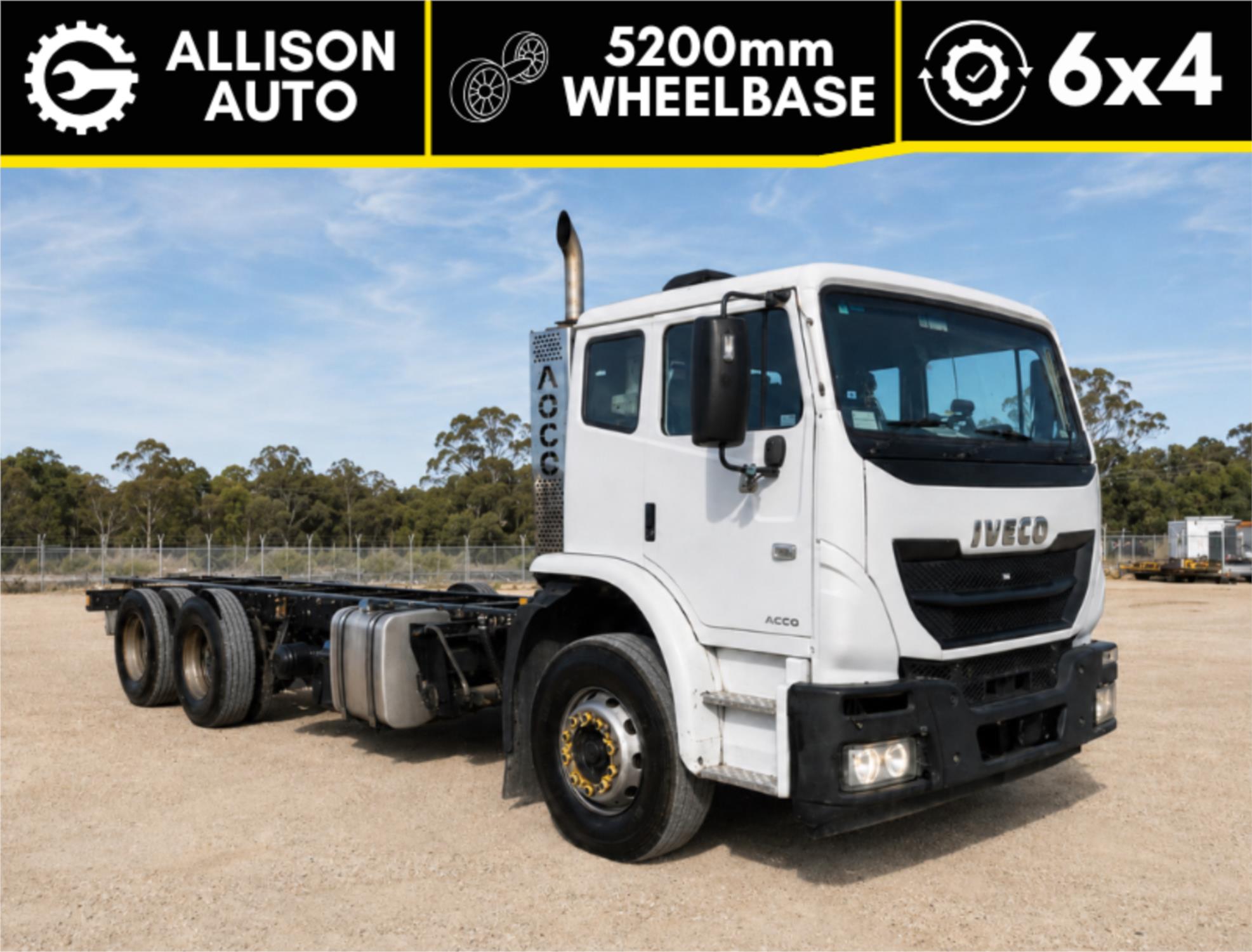 2015 Iveco Acco Cab Chassis F2350G 280