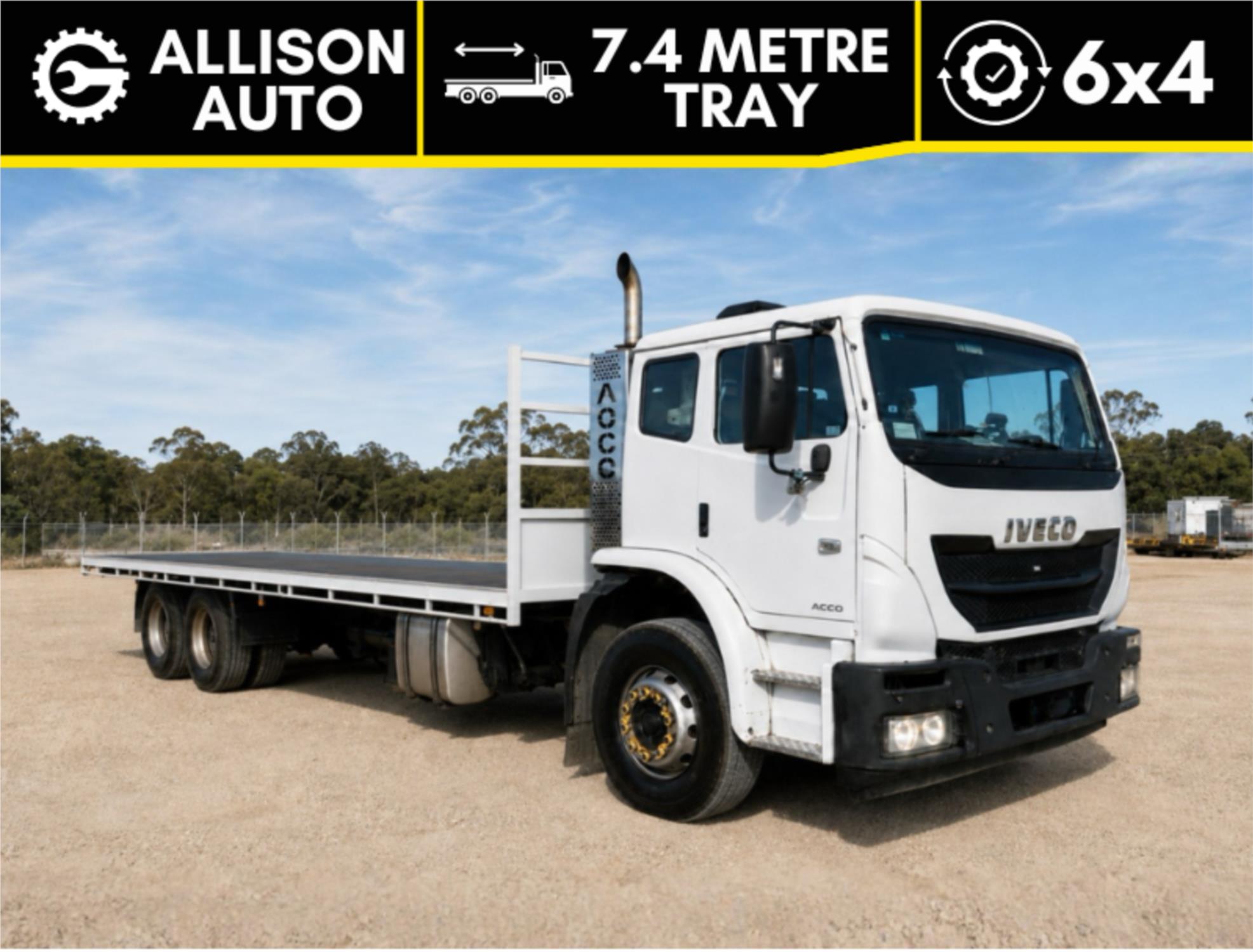 2015 Iveco Acco Tray 2350G 280