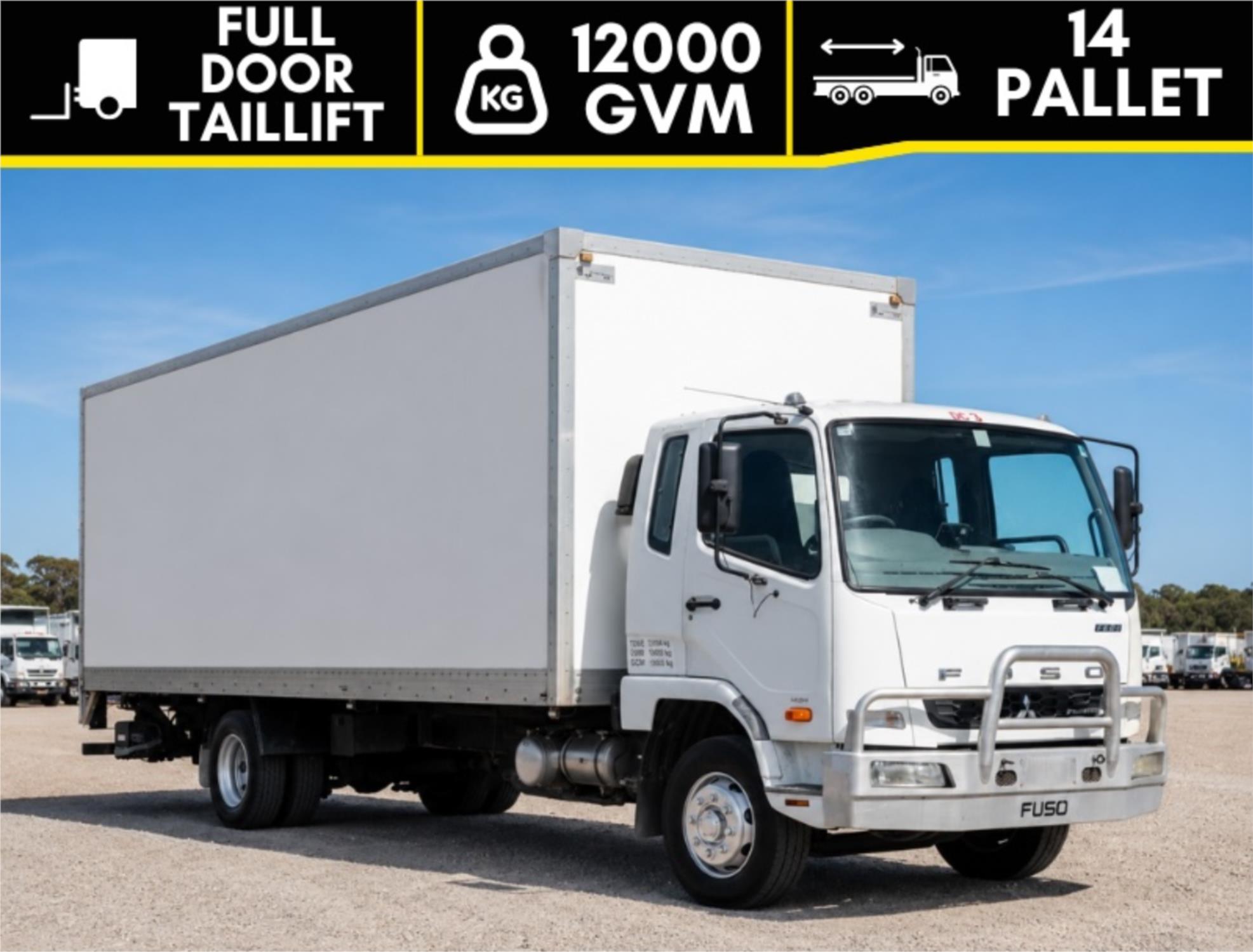 2012 Fuso Fighter Cab Chassis 1227