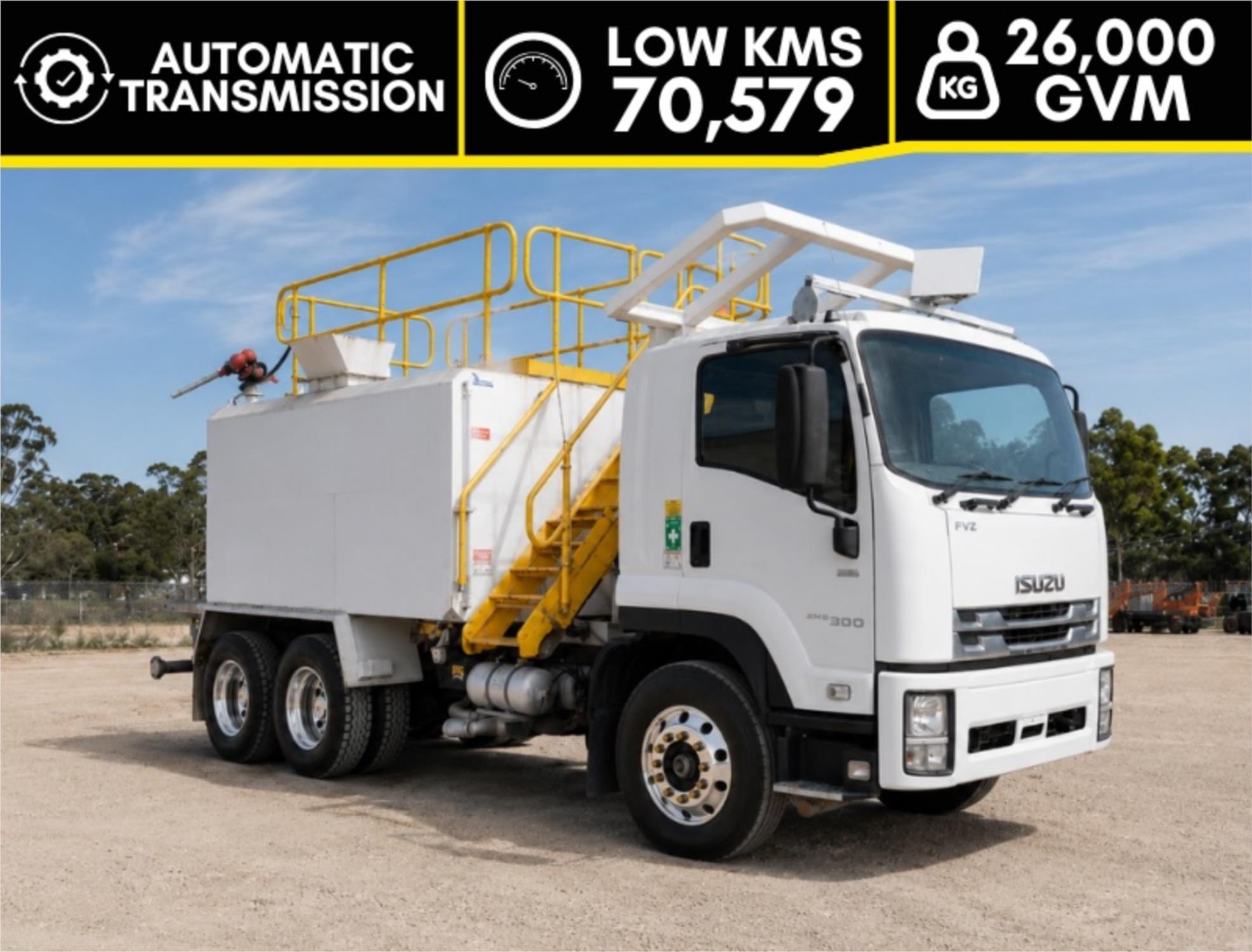 2018 Isuzu F Series Cab Chassis FVZ260-300