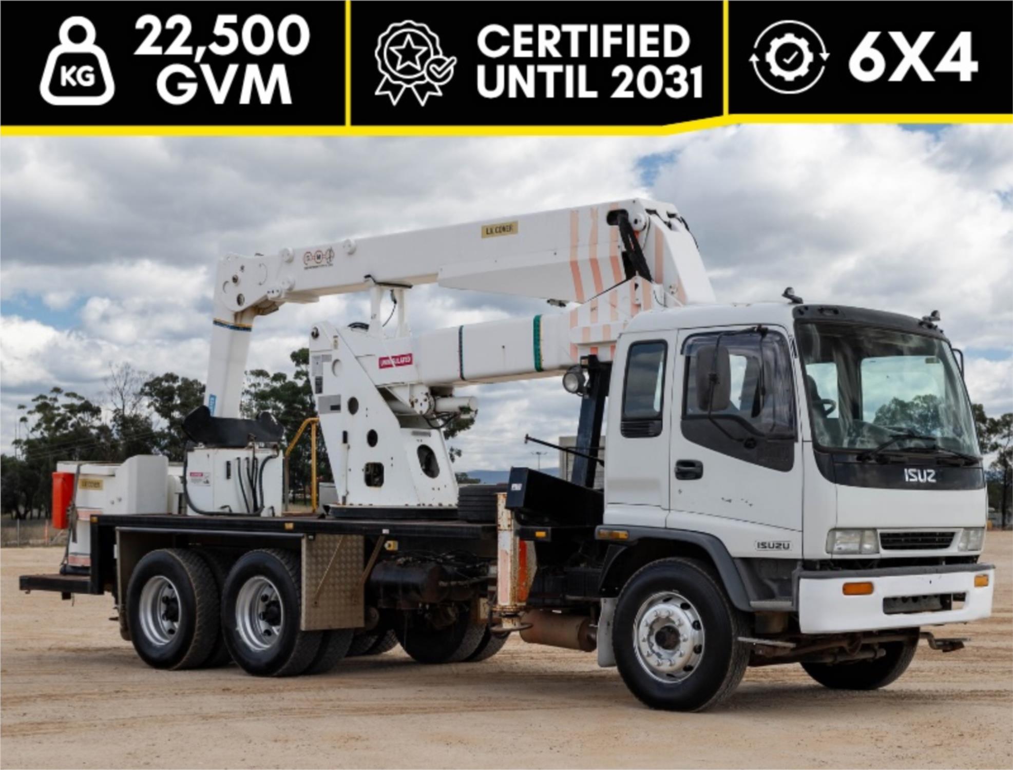 2000 Isuzu F Series Cab Chassis FVZ 1400