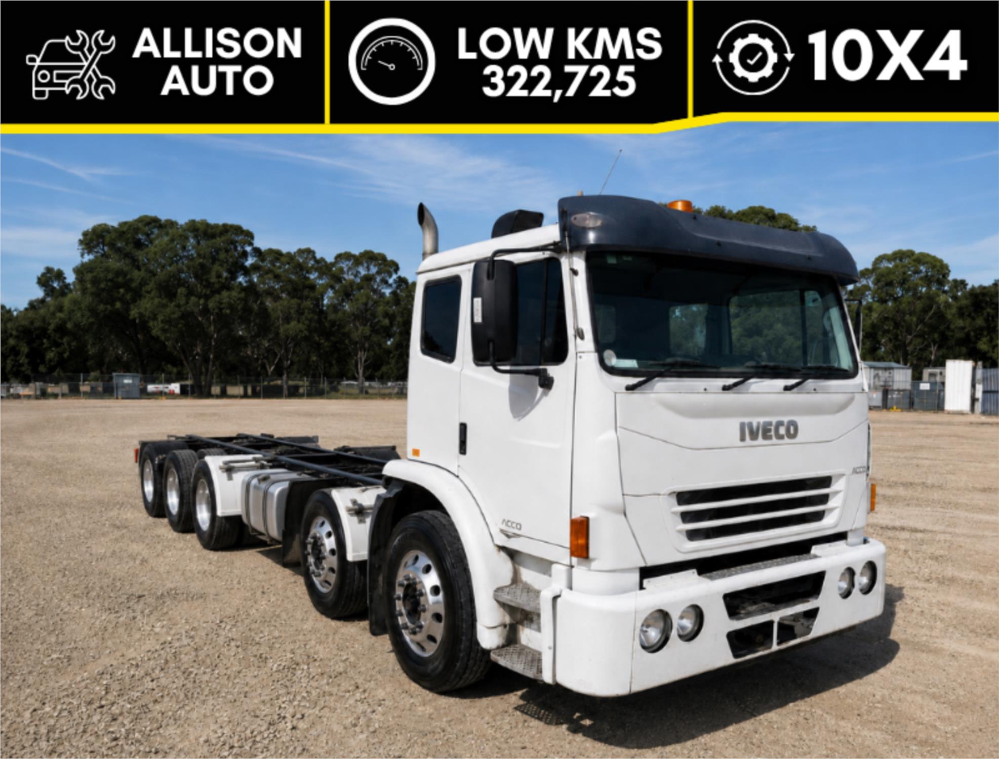 2011 Iveco Acco Cab Chassis K2350G 280