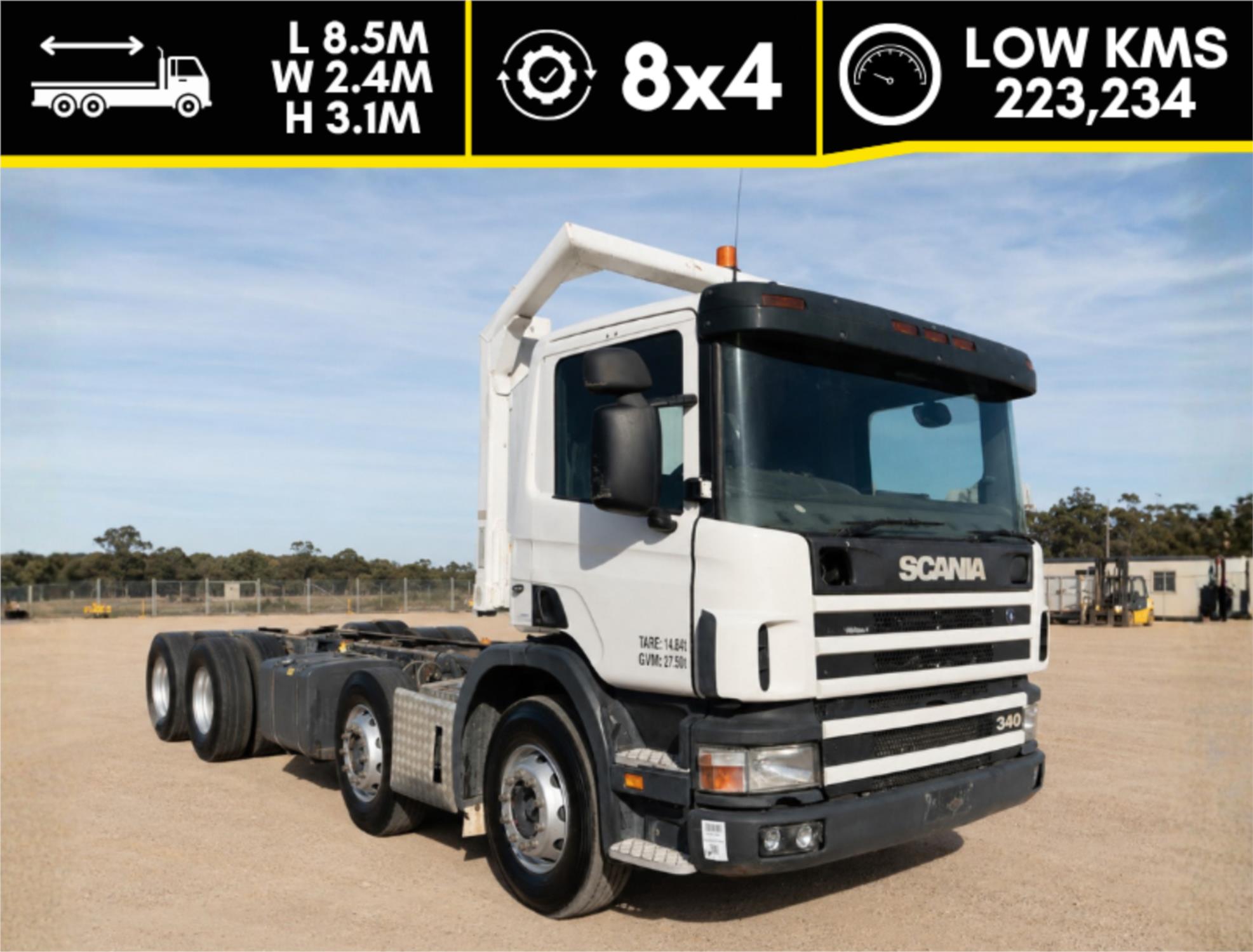2005 Scania P Series Cab Chassis P380 LB