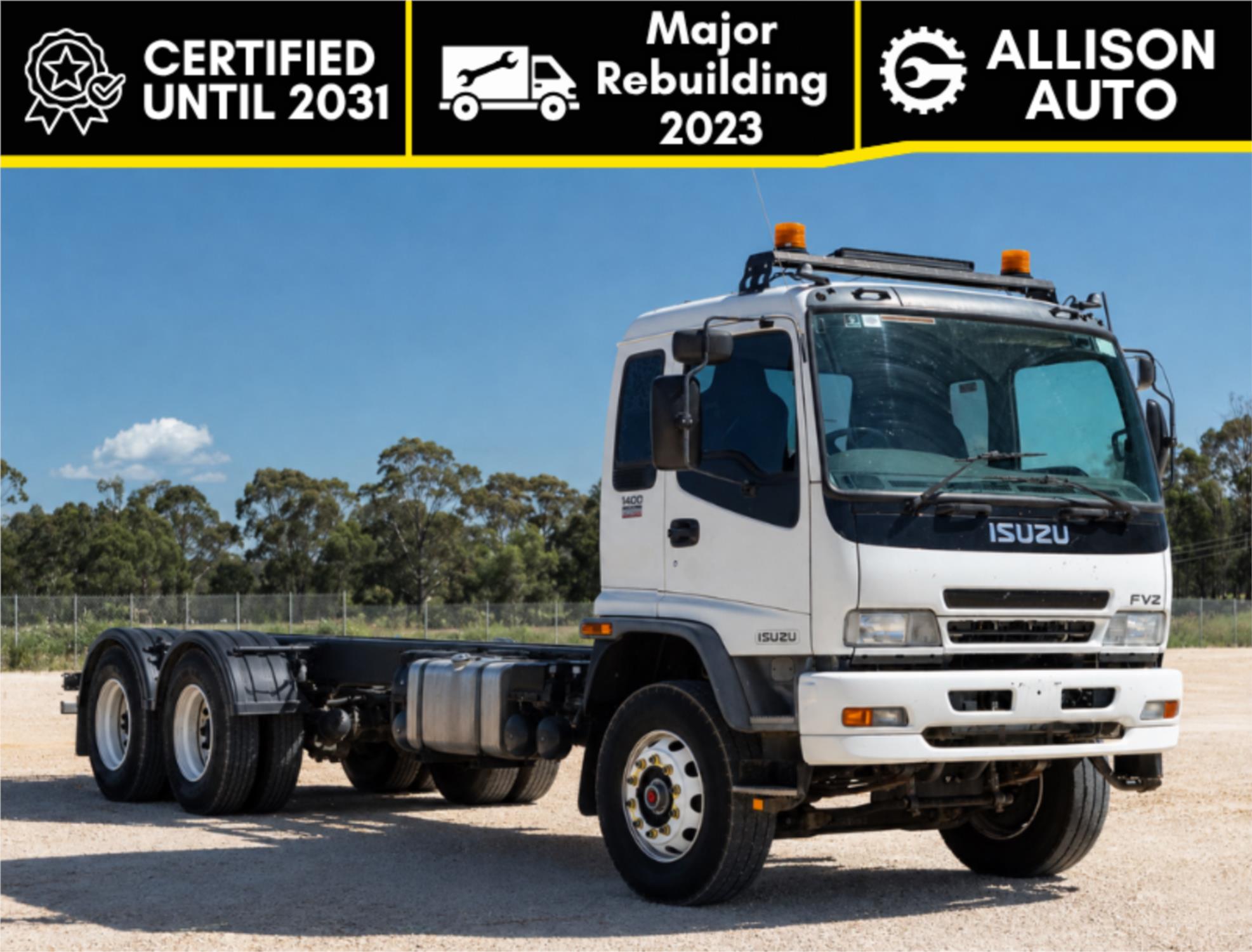 2007 Isuzu Fvz Series Fvz 1400