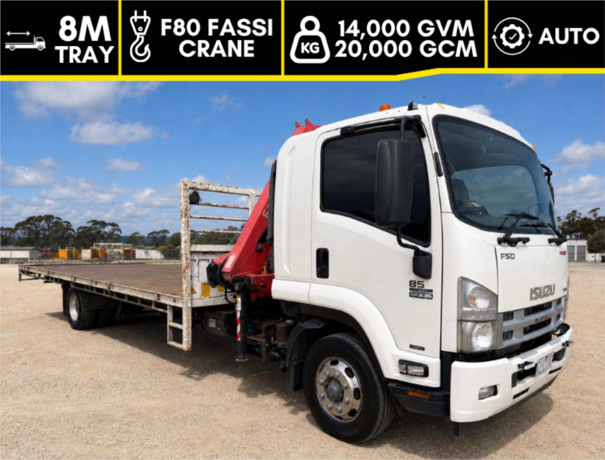 2013 Isuzu F Series Cab Chassis FSR 700/850