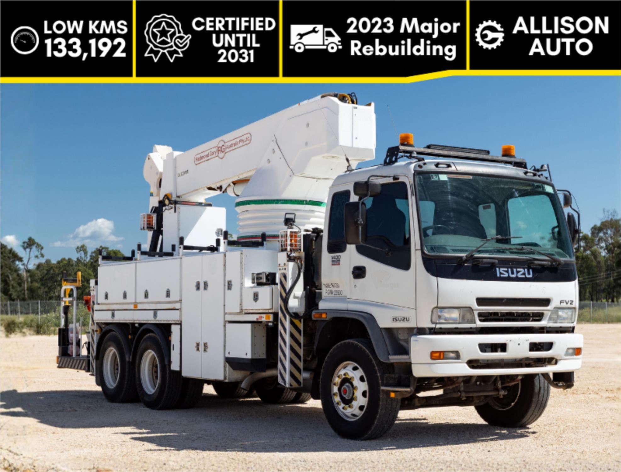 2007 Isuzu F Series Cherry Picker FVZ 1400 Turbo
