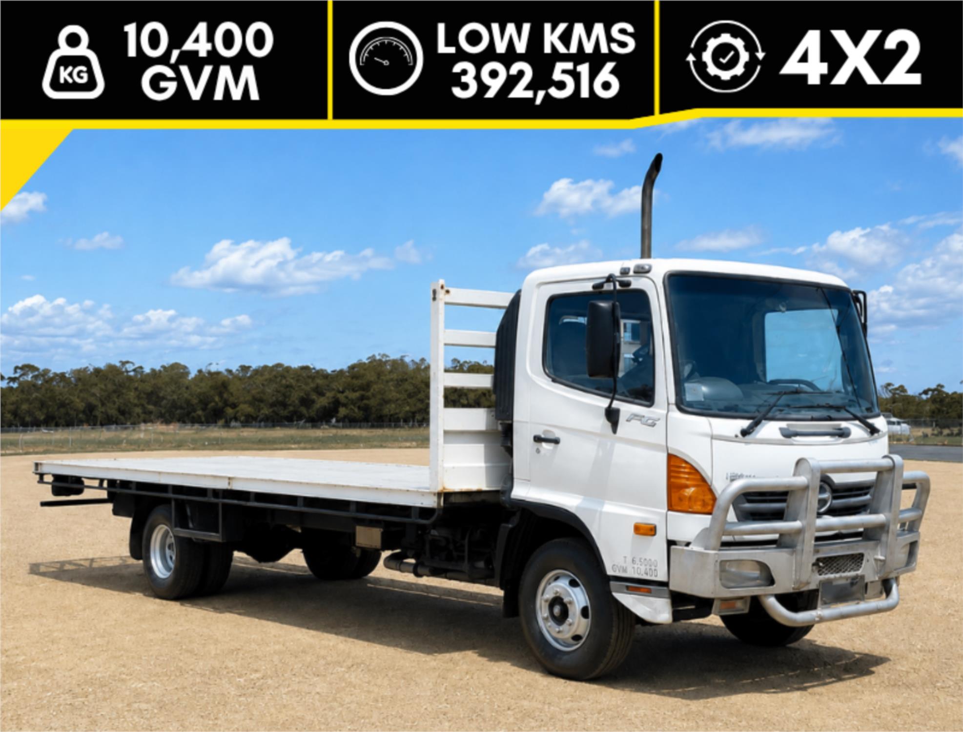 2004 Hino Ranger Cab Chassis 5 FC