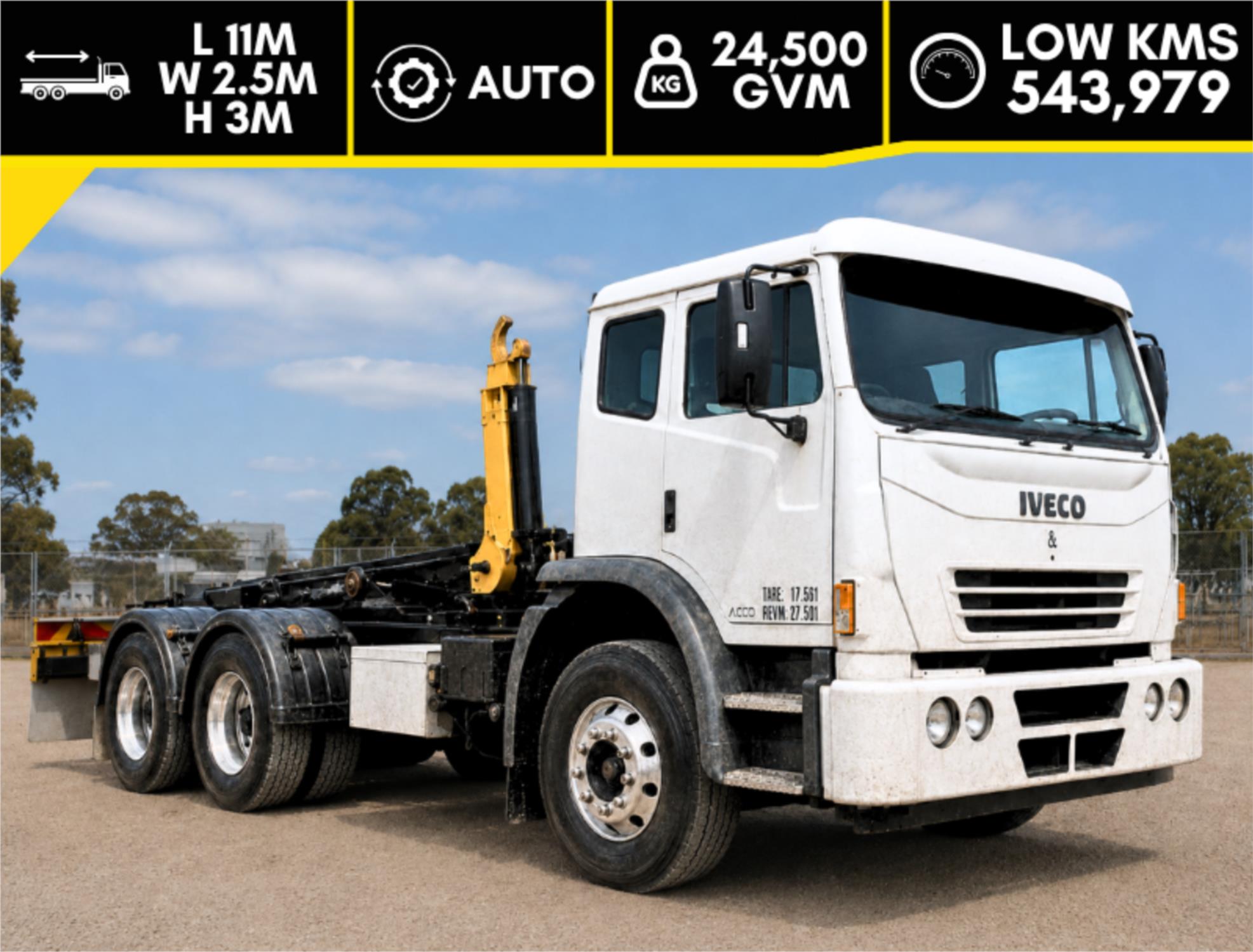 2009 Iveco Acco Cab Chassis F2350G 260