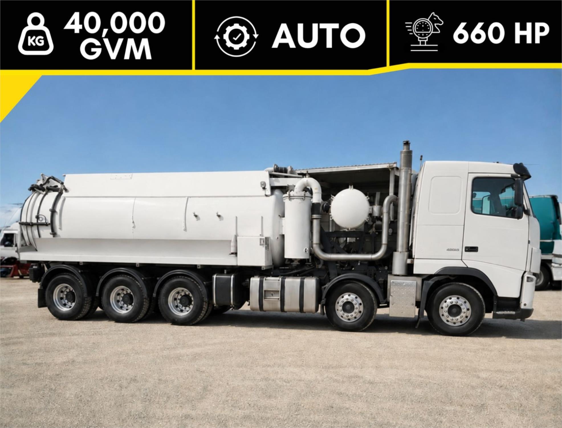 2010 Volvo FH Series Vacuum Truck FH16 660