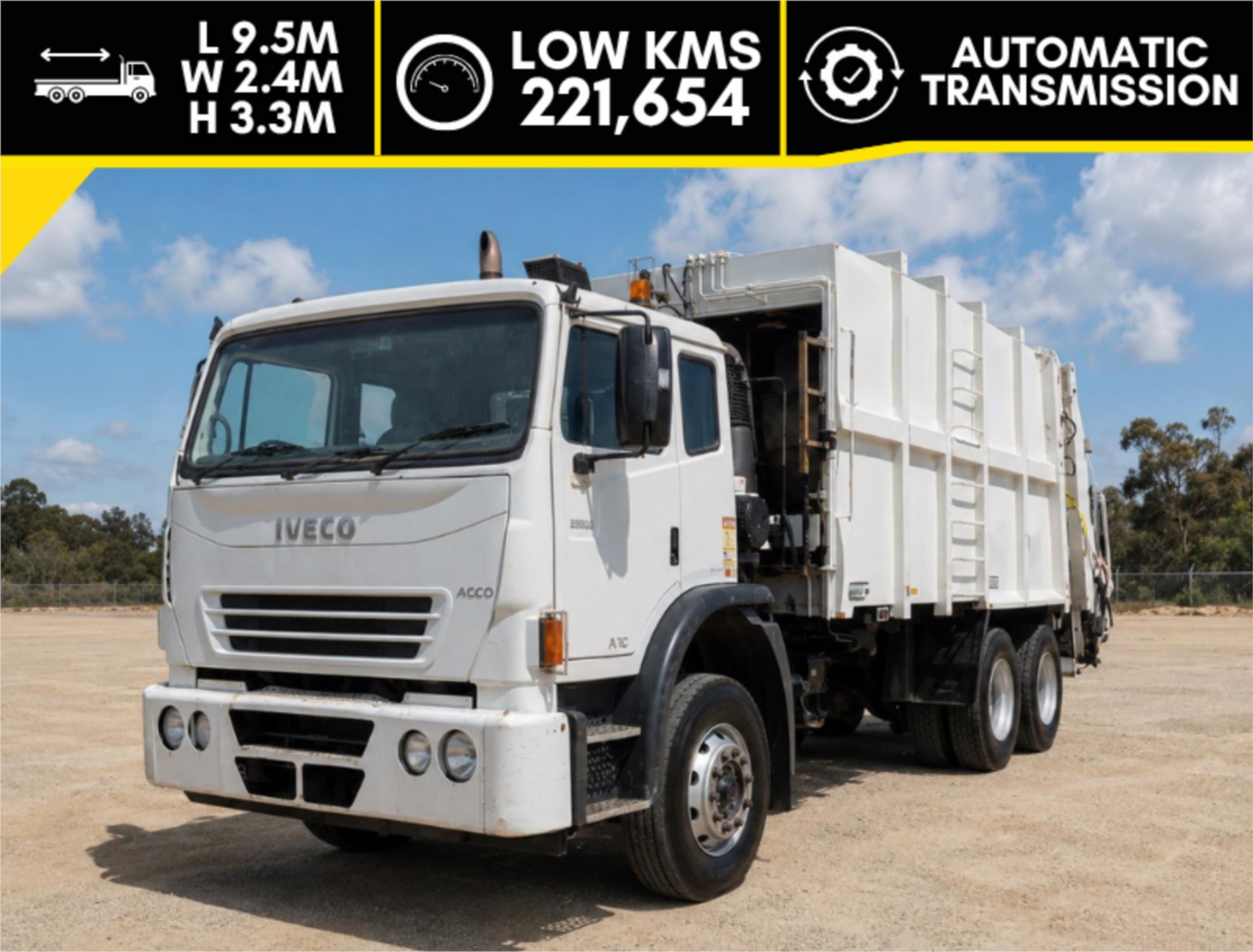 2009 Iveco Acco Compactor 2350G