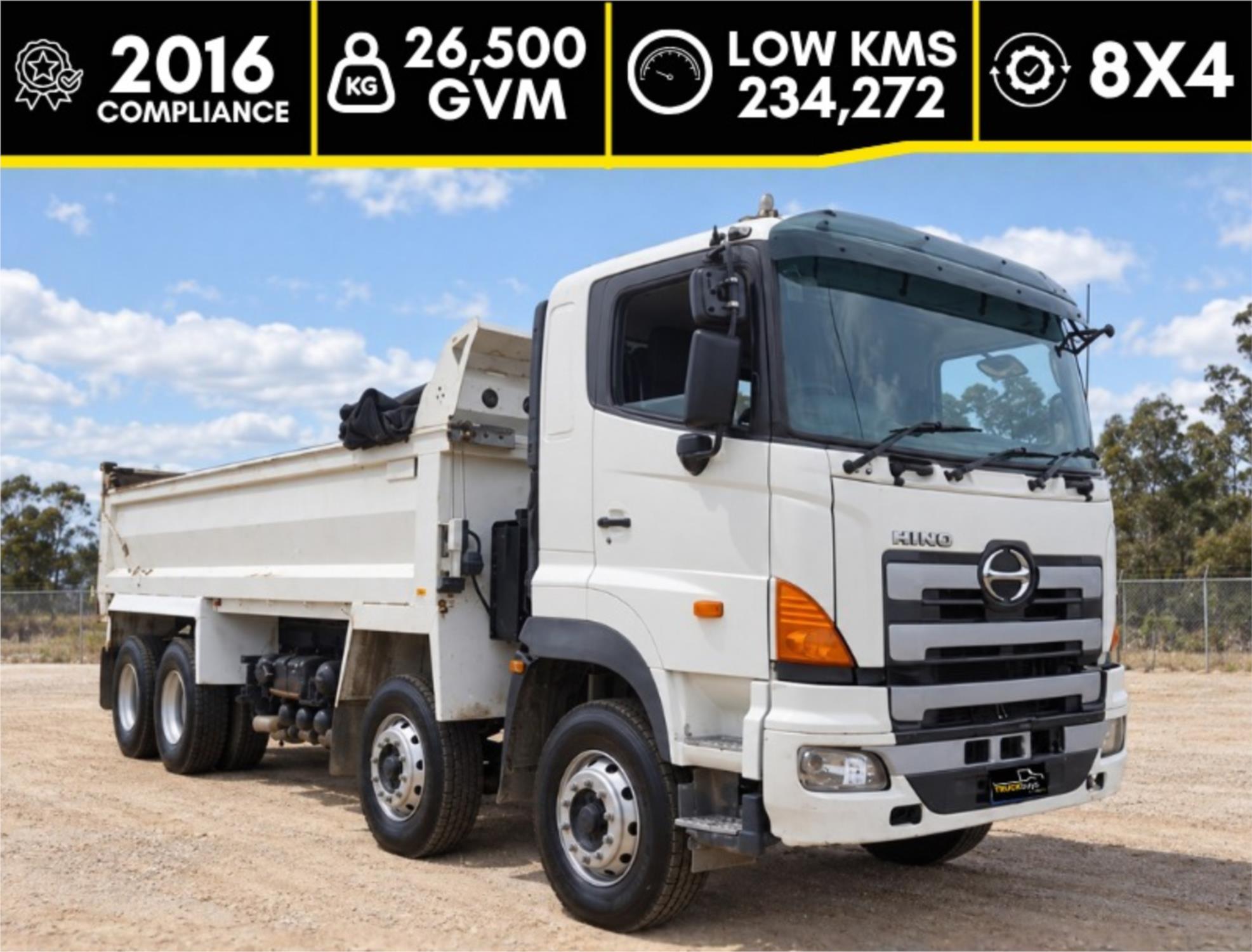 2008 Hino 700 Series Tipper