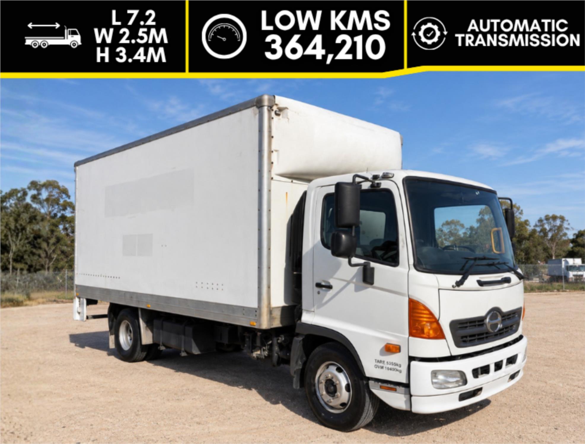 2013 Hino 500 Series FC1022 Medium