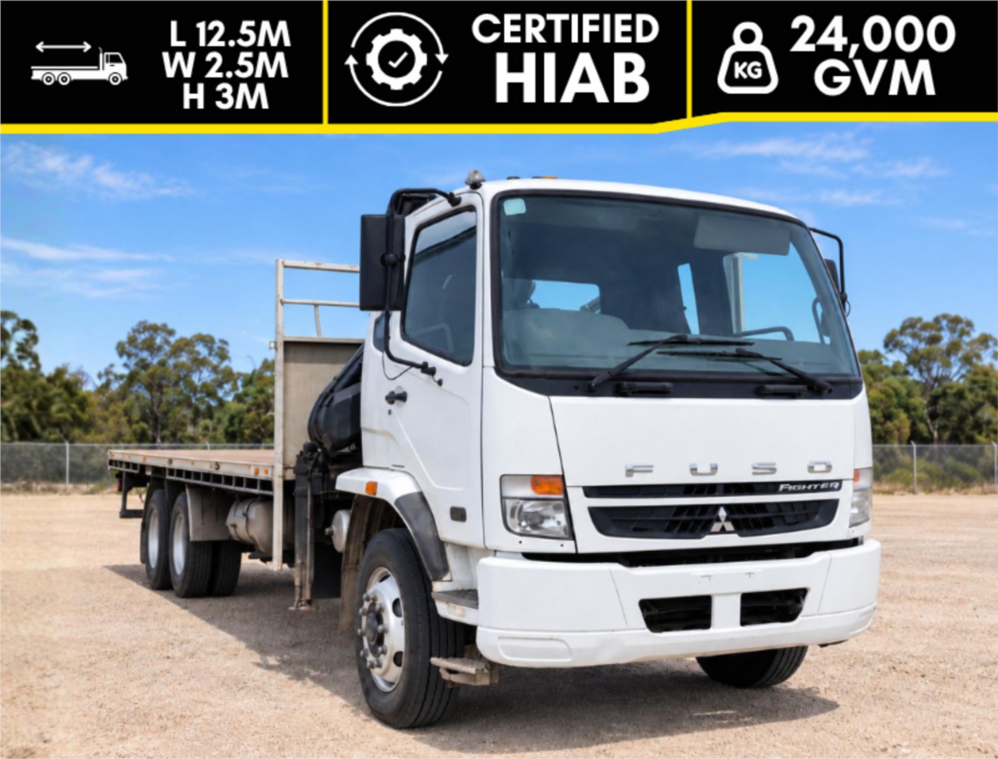 2010 Mitsubishi Fighter Cab Chassis FN64FU 14.0