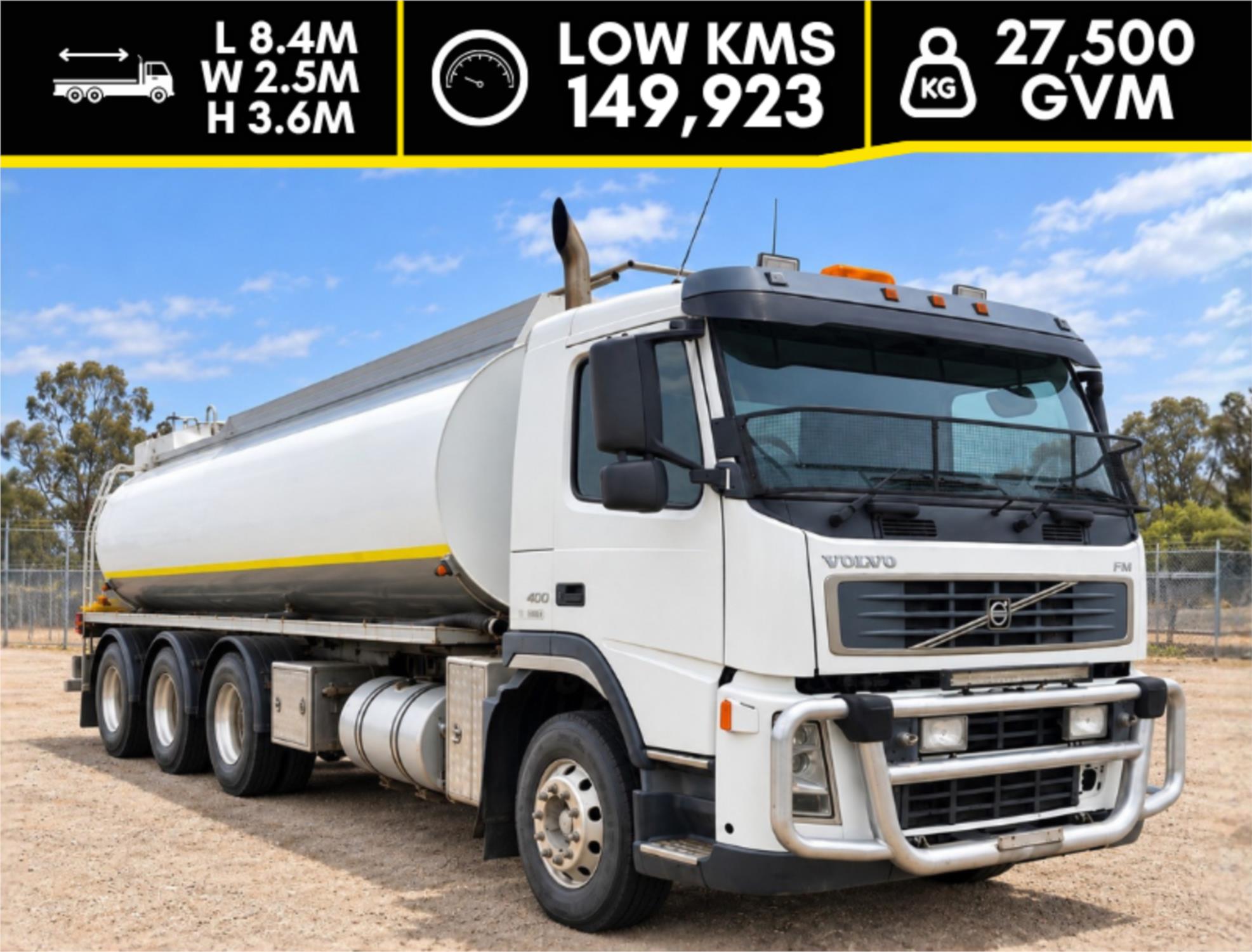 2004 Volvo FM Series Rigid FM12 420