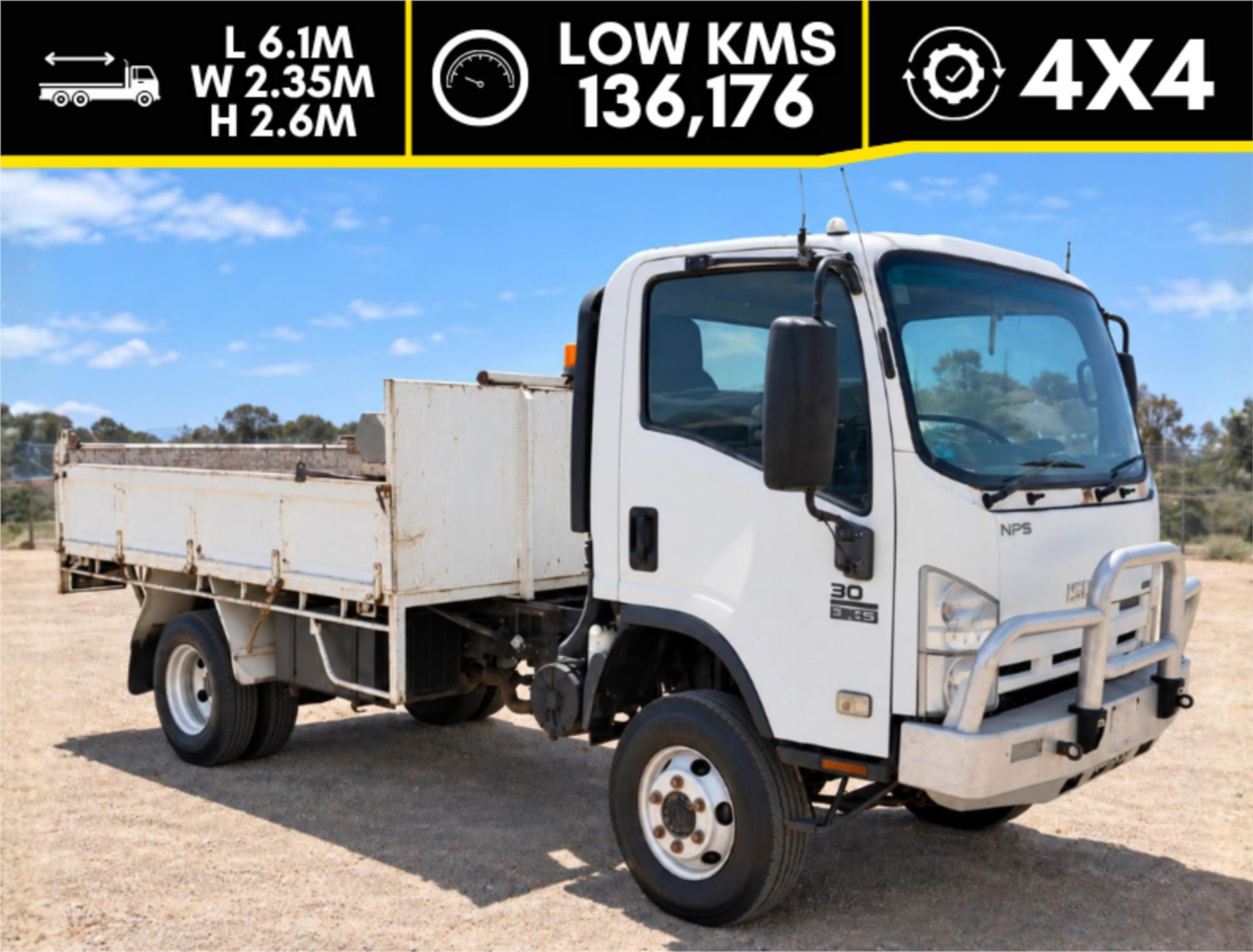 2008 Isuzu N Series Cab Chassis NPS 250/300
