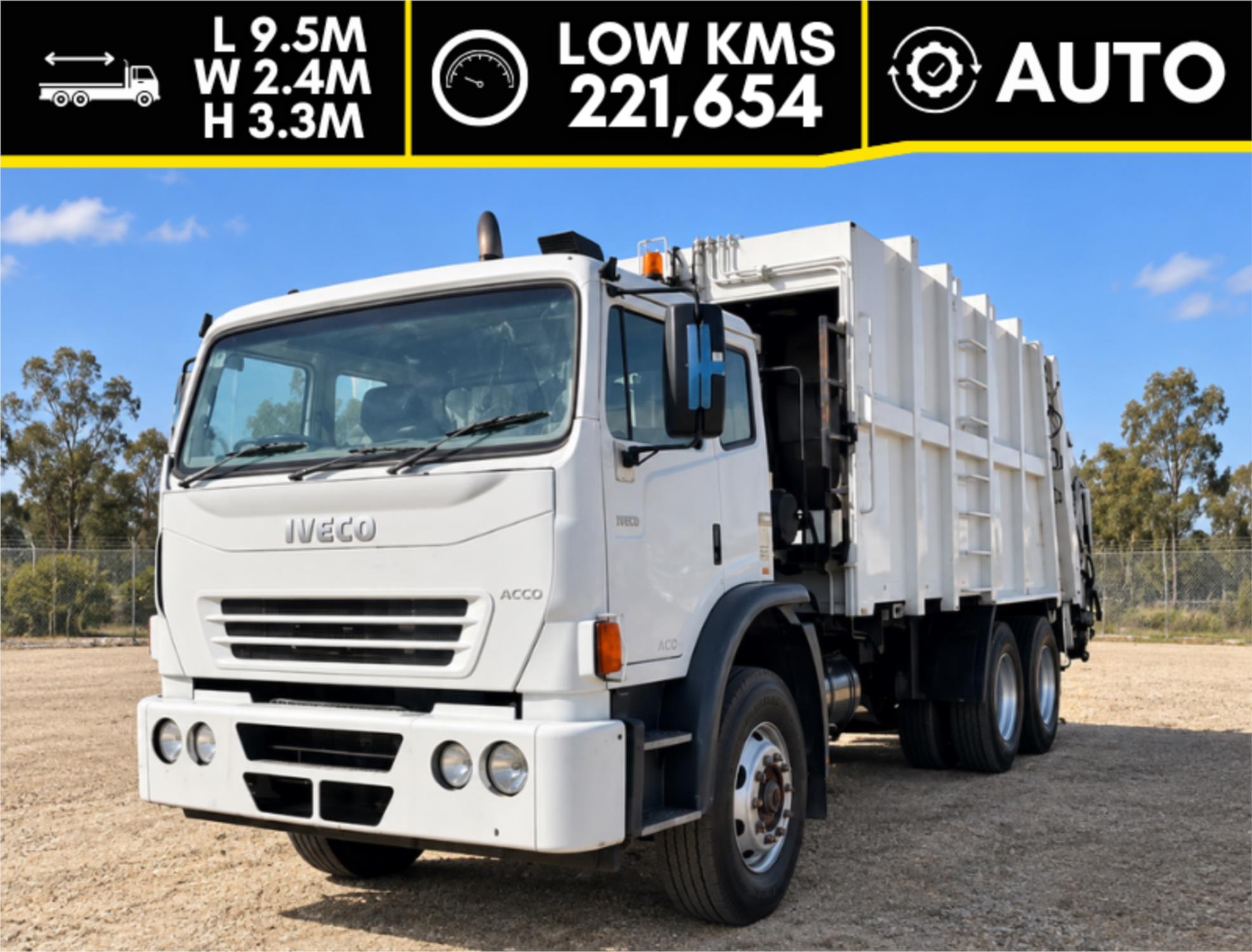 2009 Iveco Acco Cab Chassis F2350G 260