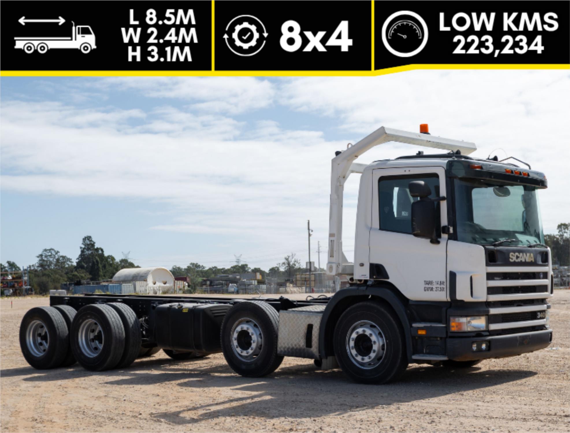 2005 Scania P Series Cab Chassis P380 LB