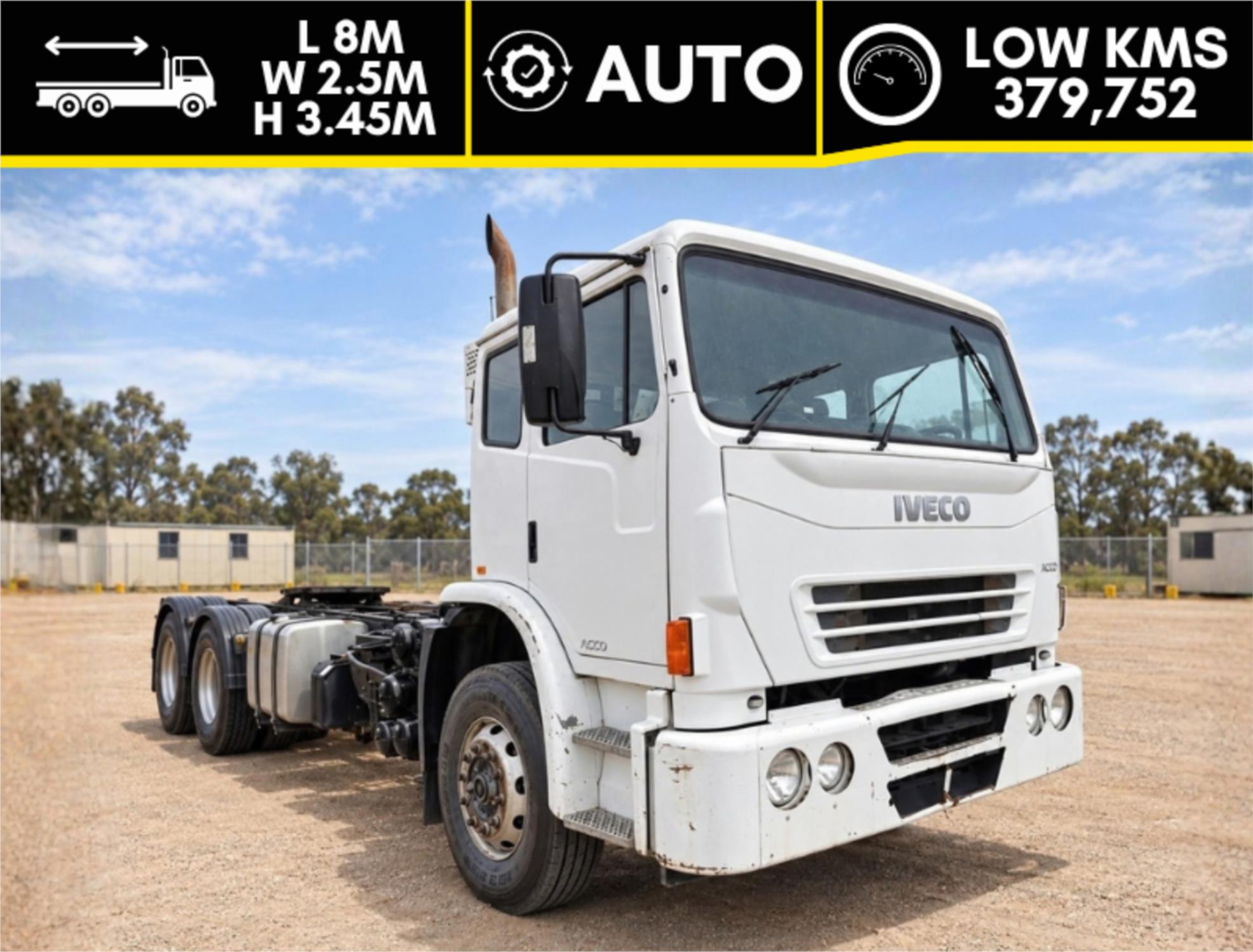 2011 Iveco Acco Cab Chassis F2350G 280