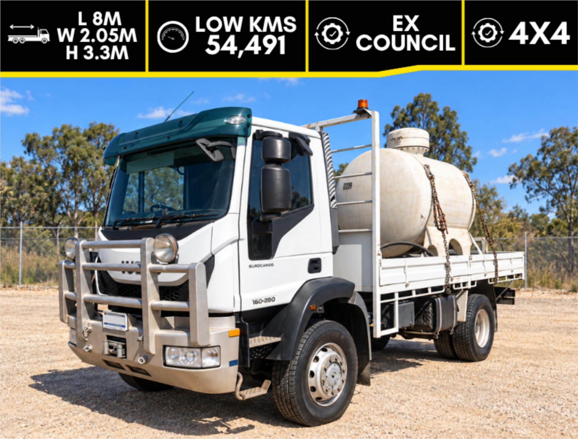 2014 Iveco Eurocargo Cab Chassis ML150E28W