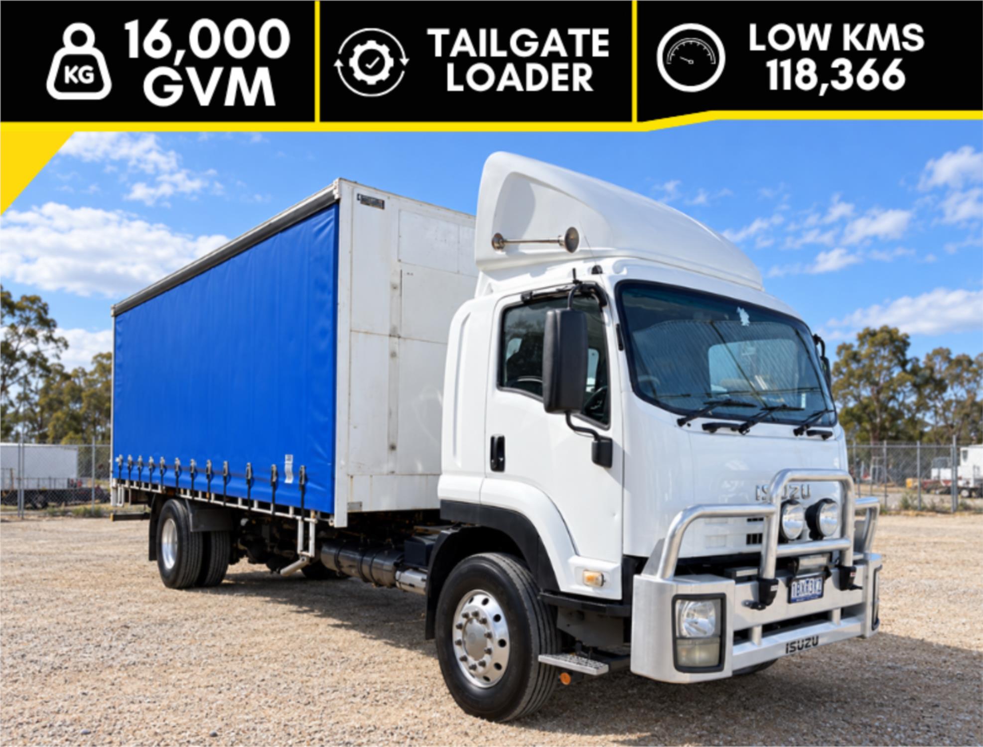2008 Isuzu F Series Cab Chassis FVR 1000